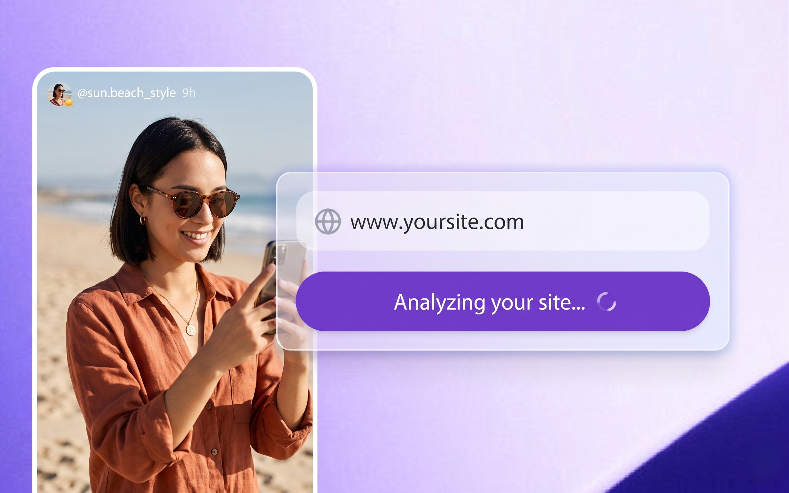 Brand setup — quick questionnaire and site context